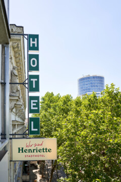 Ausblick vom Hotel Henriette in der Innenstadt von Wien.